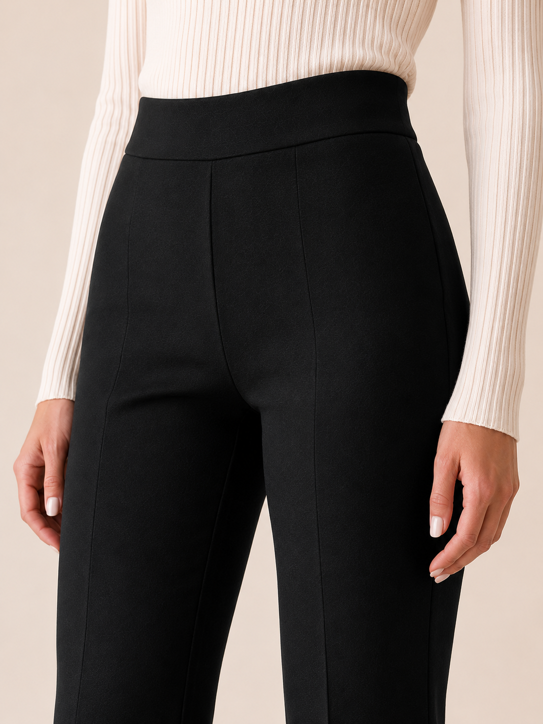 Premium Office Wear | Soft Stretch Fabric | High Waist Fit | Pack of 2